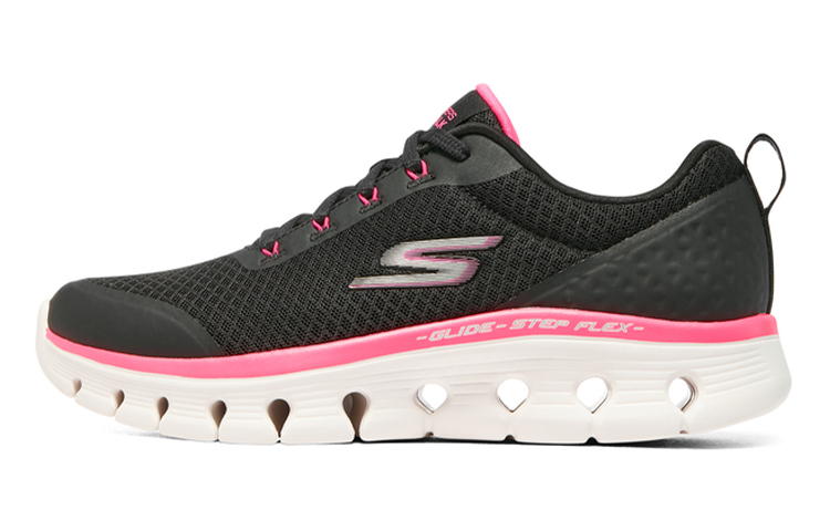 (Women) Skechers Go Walk Low 'Black Pink' 124811-BKHP