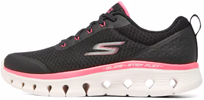 (Women) Skechers Go Walk Low 'Black Pink' 124811-BKHP (Women) Skechers Go Walk Low 'Black Pink' 124811-BKHP