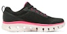 (W) Skechers Go Walk Low 'Hitam Merah Jambu' 124811-BKHP