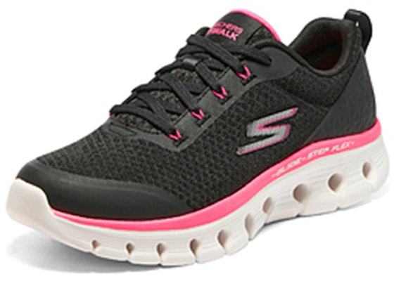 (Women) Skechers Go Walk Low 'Black Pink' 124811-BKHP Lookbook (Women) Skechers Go Walk Low 'Black Pink' 124811-BKHP