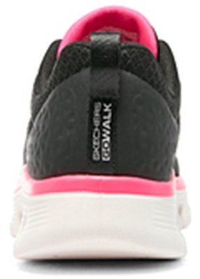 (Women) Skechers Go Walk Low 'Black Pink' 124811-BKHP Shop (Women) Skechers Go Walk Low 'Black Pink' 124811-BKHP
