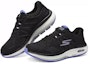 Lookbook (W) Skechers GO WALK Rendah 'Hitam Ungu' 125025-BKLV