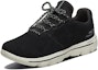 Lookbook (W) Skechers Go Walk Rendah Hitam/Putih 15728-BLK