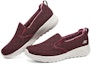 Shop (W) Skechers GO WALK Rendah 'Burgundy' 124722-BURG