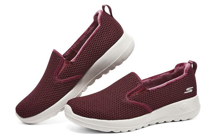 Shop (Women) Skechers GO WALK Low 'Burgundy' 124722-BURG