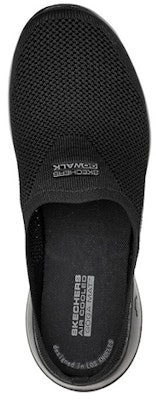 (W) スケッチャーズ GOwalk ロー 「楽ちん黒」 (Sukecchaazu GOwalk Roo "Raku-chin Kuro") 124714-BBK Shop (W) スケッチャーズ GOwalk ロー 「楽ちん黒」 (Sukecchaazu GOwalk Roo "Raku-chin Kuro") 124714-BBK