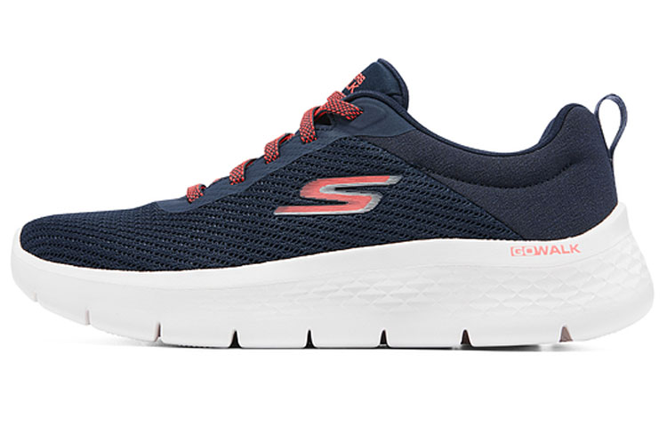Buy Skechers GO WALK 防滑耐磨透氣 低幫 運動休閒鞋 女款 海軍藍