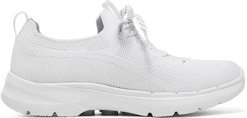 (Women) Skechers Go Walk Radiant Summer 'White Silver' 124620-WSL Order (Women) Skechers Go Walk Radiant Summer 'White Silver' 124620-WSL