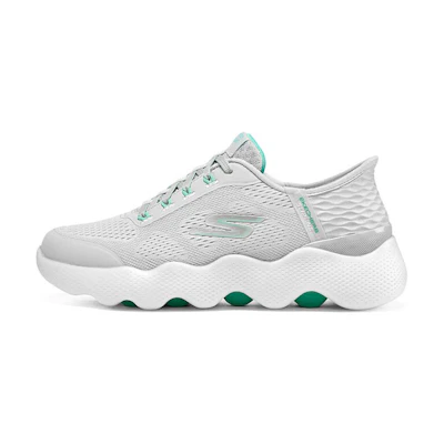 (W) Skechers GO WALK Massage Fit 'Grey Aqua'