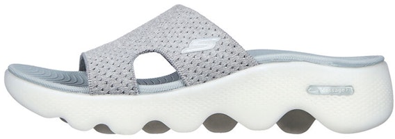 (Women) Skechers Go Walk Massage Slip-On 'Grey Comfort' 140626-GRY (Women) Skechers Go Walk Massage Slip-On 'Grey Comfort' 140626-GRY
