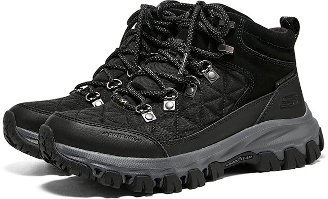 (Women) Skechers Go Walk Outdoor Edgemont 'Black' 180040-BKCC Shop (Women) Skechers Go Walk Outdoor Edgemont 'Black' 180040-BKCC