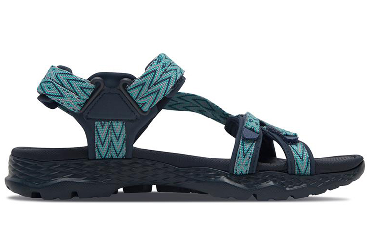 Order (Women) Skechers Go Walk Outdoors 'Navy Comfort Sport Sandal' 14644-NVY