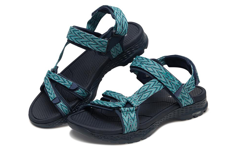 Lookbook (Women) Skechers Go Walk Outdoors 'Navy Comfort Sport Sandal' 14644-NVY