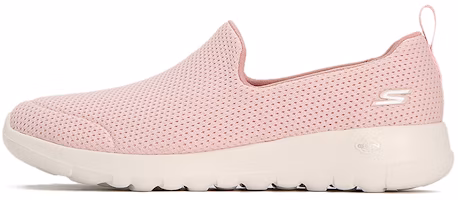 (Women) Skechers Go Walk Slip-on Shoes Pink 124091-LTPK (Women) Skechers Go Walk Slip-on Shoes Pink 124091-LTPK