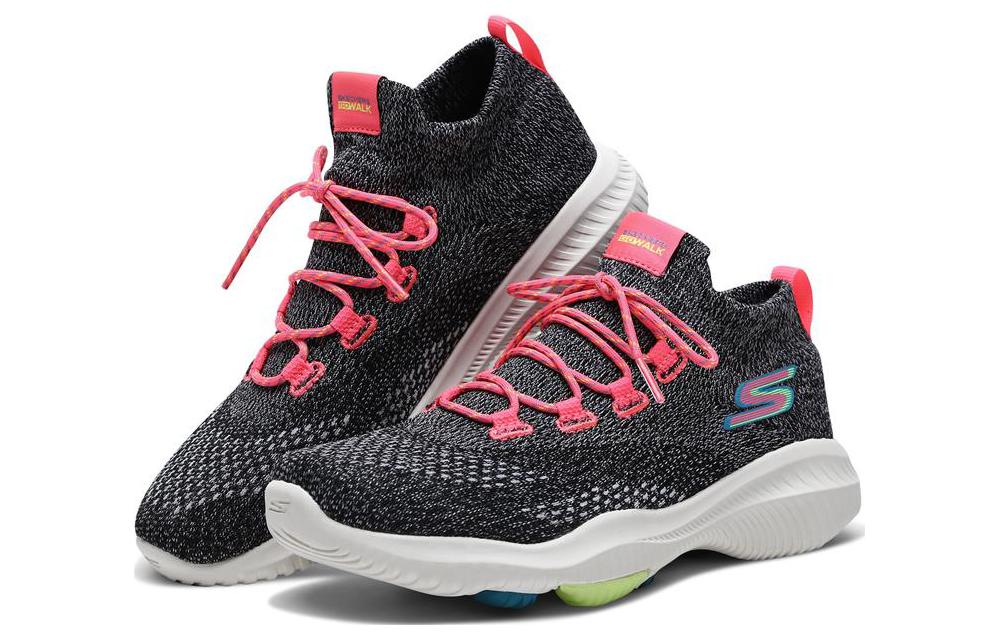 Lookbook (Women) Skechers GO WALK Revolution Ultra 'Black Pink' 15667-BKMT