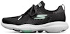 (W) Kasut Sukan Skechers Go Walk Revolution Ultra Hitam/Putih/Hijau 667064-BKMN