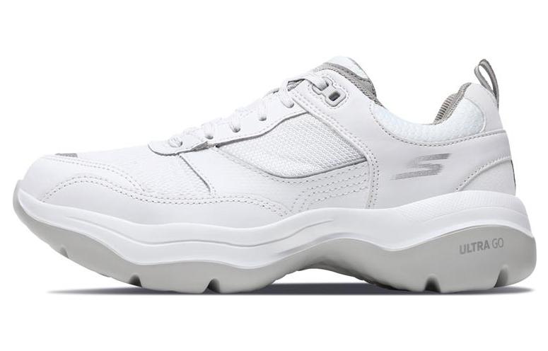 (Women) Skechers GO WALK Revolution Ultra 'White Silver' 15797-WSL