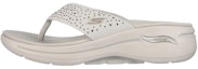 Buy (W) Skechers Go Walk Sandal 'Beige' Beig 140228-NAT