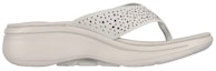 Order (W) Skechers Go Walk Sandal 'Beige' Beig 140228-NAT