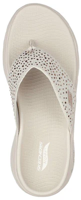 (Women) Skechers Go Walk Sandal 'Beige' 140228-NAT Shop (Women) Skechers Go Walk Sandal 'Beige' 140228-NAT