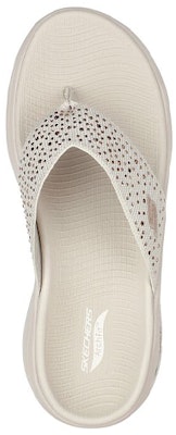 (Women) Skechers Go Walk Sandal 'Beige' 140228-NAT Shop (Women) Skechers Go Walk Sandal 'Beige' 140228-NAT