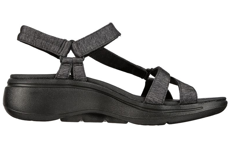Order (Women) Skechers Go Walk Sandal 'Black' 140225-BBK