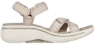 Order (W) Skechers Go Walk Sandal 'Fesyen Kasual - Kelabu Beige' 140256-TPE
