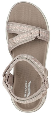(Women) Skechers Go Walk Sandal 'Casual Fashion - Grey Beige' 140256-TPE Lookbook (Women) Skechers Go Walk Sandal 'Casual Fashion - Grey Beige' 140256-TPE