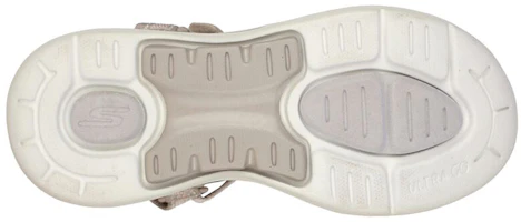Shop (W) Skechers Go Walk Sandalia 'Moda Casual - Gris Beige' 140256-TPE