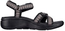 Order (W) Skechers Go Walk Sandal 'Fesyen Kasual Hitam' 140256-BLK