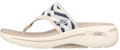 (W) Sandal Skechers Go Walk 'Natural' 140231-NAT