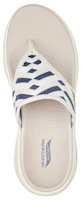 Lookbook (W) Skechers Go Walk Sandalia 'Natural' 140231-NAT
