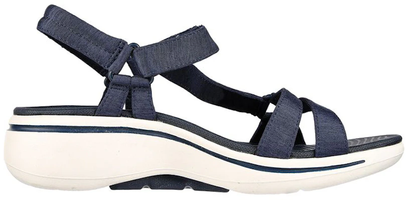 (Women) Skechers Go Walk Sandal 'Navy' 140225-NVY Order (Women) Skechers Go Walk Sandal 'Navy' 140225-NVY