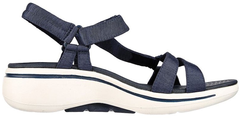 (Women) Skechers Go Walk Sandal 'Navy' 140225-NVY Order (Women) Skechers Go Walk Sandal 'Navy' 140225-NVY