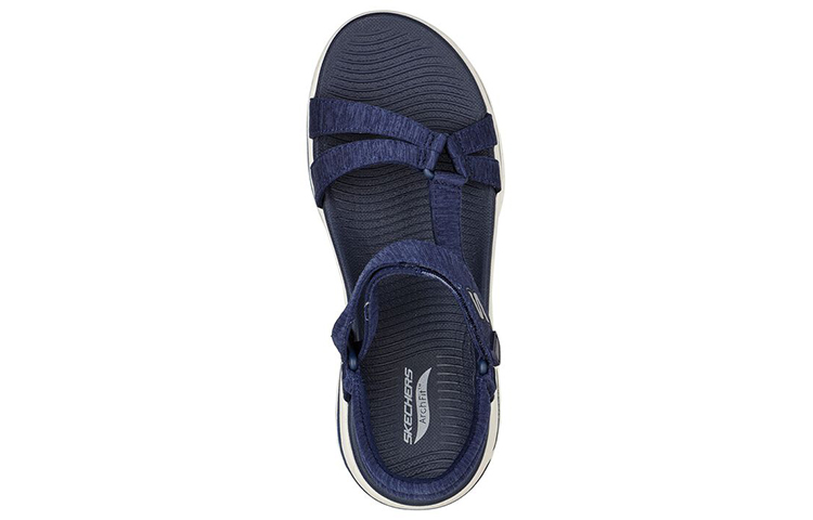 Lookbook (Women) Skechers Go Walk Sandal 'Navy' 140225-NVY