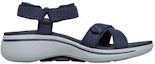 Order (W) Skechers Go Walk Sandal 'Navy Comfort' Lelaki & Wanita - Selipar Selesa Navy. 140251-NVY