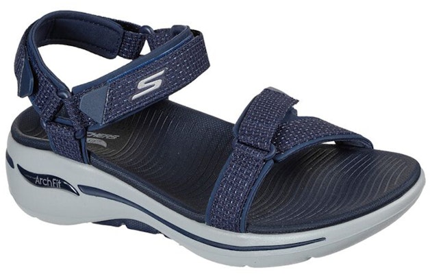 (Women) Skechers Go Walk Sandal 'Navy Comfort' 140251-NVY Lookbook (Women) Skechers Go Walk Sandal 'Navy Comfort' 140251-NVY