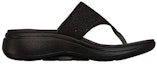 Order (W) Skechers Go Walk Sandal 'Hitam Tulen' 140221-BBK