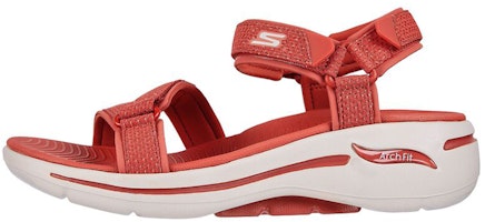 (Women) Skechers Go Walk Sandal 'Red Brown' 140251-RUST (Women) Skechers Go Walk Sandal 'Red Brown' 140251-RUST