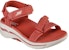 (W) Skechers Go Walk Sandal 'Merah Coklat' 140251-RUST