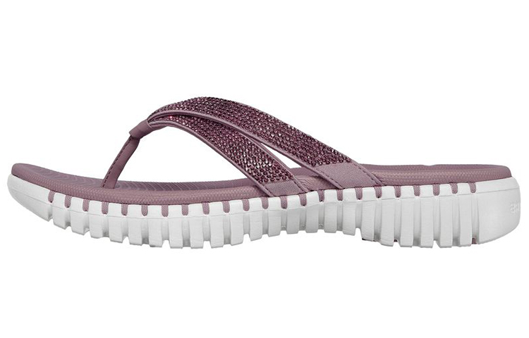 (Women) Skechers Go Walk Slide 'Lavender' 140177-LAV
