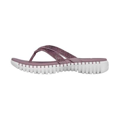 (W) Skechers Go Walk Slide 'Lavender'
