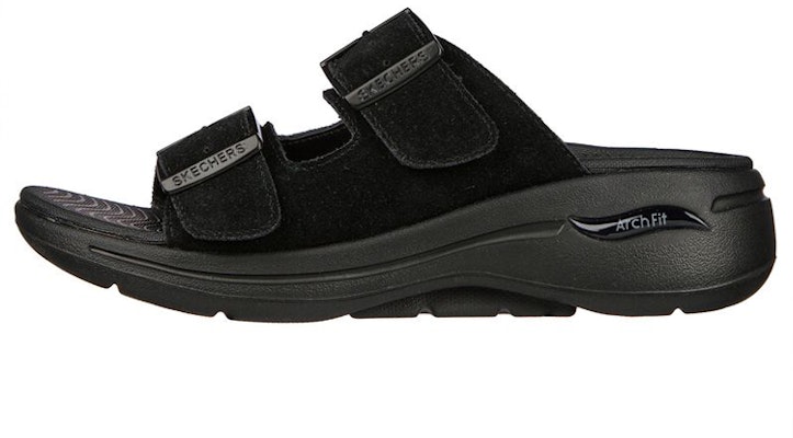 (Women) Skechers Go Walk Slip-On 'Black' 140277-BBK Buy (Women) Skechers Go Walk Slip-On 'Black' 140277-BBK