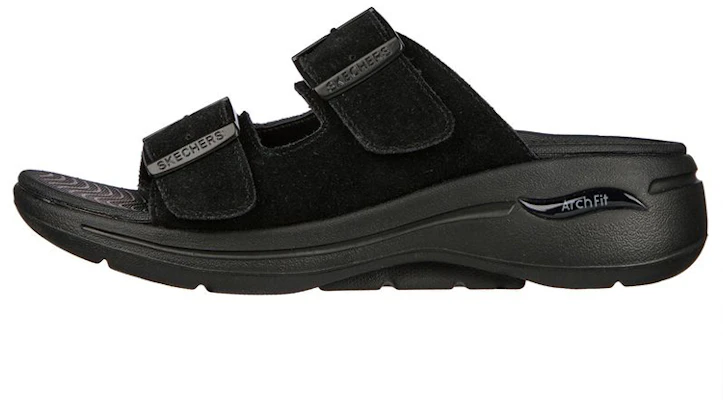 (Women) Skechers Go Walk Slip-On 'Black' 140277-BBK Buy (Women) Skechers Go Walk Slip-On 'Black' 140277-BBK