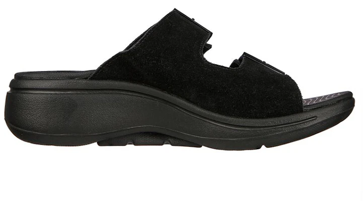 (Women) Skechers Go Walk Slip-On 'Black' 140277-BBK Order (Women) Skechers Go Walk Slip-On 'Black' 140277-BBK