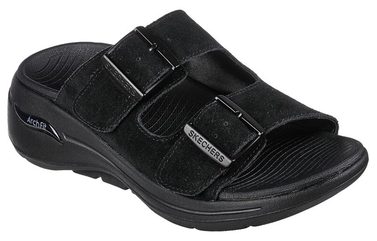 Lookbook (Women) Skechers Go Walk Slip-On 'Black' 140277-BBK