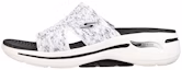 Buy (Women) Skechers Go Walk Slip-On 'Black and White' 140249-WBK