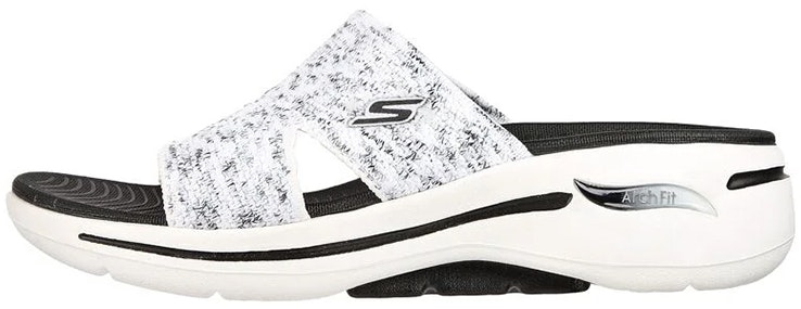 women-skechers-go-walk-slip-on-black-and-white-140249-wbk