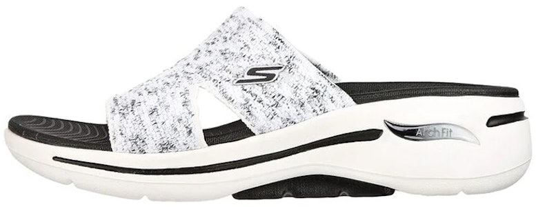 (W) Skechers Go Walk Slip-On 'Hitam dan Putih' 140249-WBK Buy (W) Skechers Go Walk Slip-On 'Hitam dan Putih' 140249-WBK