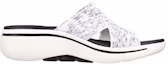 Order (Women) Skechers Go Walk Slip-On 'Black and White' 140249-WBK